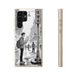 Biodegradable Phone Case – Black and White Urban Street