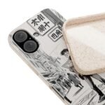 Biodegradable Phone Case – Japanese Manga City Street Design