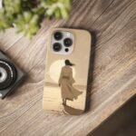 Phone Case — Desert Sunset Wanderer Clear Flexi Case