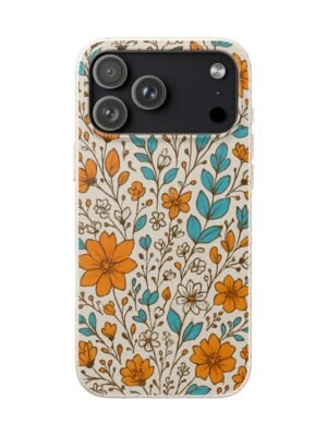 Floral Biodegradable Phone Case