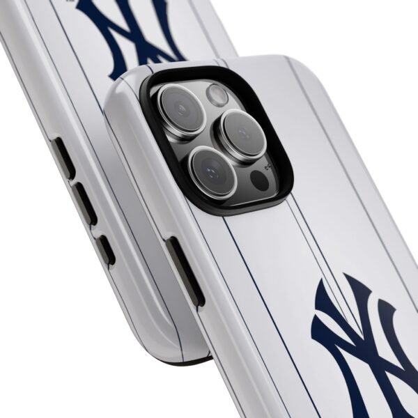 New York Yankees Pinstripe Tough Phone Case — MLB Logo Protective Phone Cover