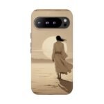 Desert Wanderer Phone Case — Sunset Silhouette iPhone Cover