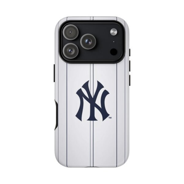 New York Yankees Pinstripe Tough Phone Case — MLB Logo Protective Phone Cover