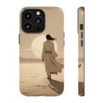Desert Wanderer Phone Case — Sunset Silhouette iPhone Cover