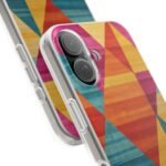 Colorful Geometric Abstract Flexi Phone Case