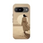 Desert Wanderer Phone Case — Sunset Silhouette iPhone Cover