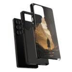 Phone Case — Lone Traveler Cave Silhouette Sunset