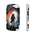 Astronaut Galaxy Phone Case — Space Explorer Tough Protective Case