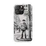 Biodegradable Phone Case – Japanese Manga City Street Design
