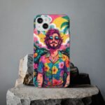 Tropical Hawaiian Shirt Man Flexi Phone Case