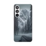 Winter Mountain Forest Scenic Phone Case
