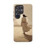 Desert Wanderer Phone Case — Sunset Silhouette iPhone Cover