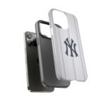 New York Yankees Pinstripe Tough Phone Case — MLB Logo Protective Phone Cover