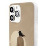 Phone Case — Desert Sunset Wanderer Clear Flexi Case
