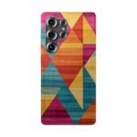 Colorful Geometric Abstract Flexi Phone Case