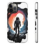Astronaut Galaxy Phone Case — Space Explorer Tough Protective Case
