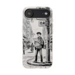 Biodegradable Phone Case – Japanese Manga City Street Design