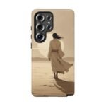 Desert Wanderer Phone Case — Sunset Silhouette iPhone Cover