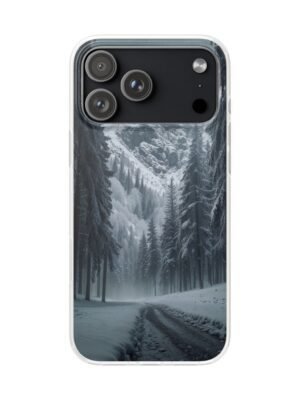 Winter Mountain Forest Scenic Phone Case
