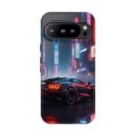 Neon Night Supercar Phone Case