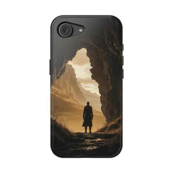 Cinematic Mountain Cave Adventure Magnetic Phone Case