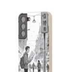 Biodegradable Phone Case – Black and White Urban Street