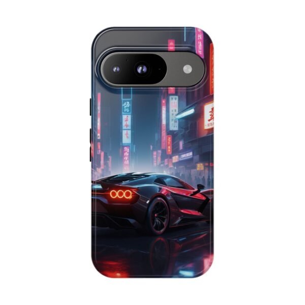 Neon Night Supercar Phone Case