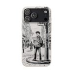 Biodegradable Phone Case – Japanese Manga City Street Design