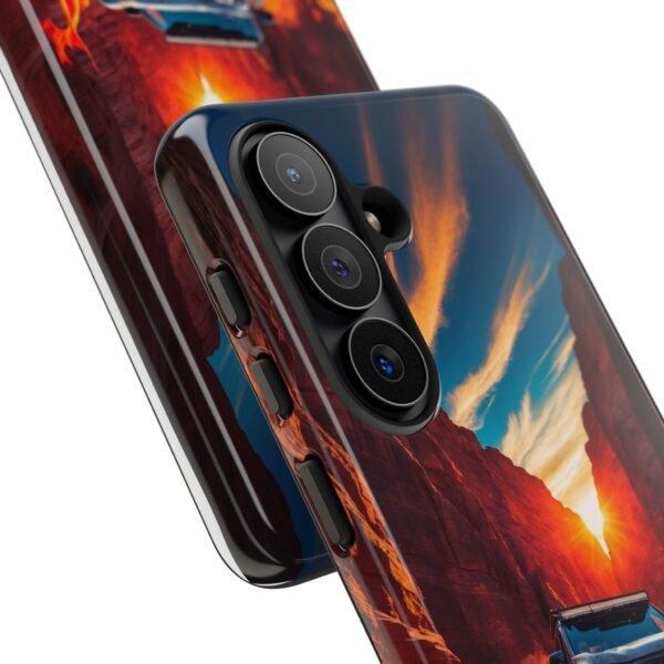 Off-Road Buggy Sunset Canyon Tough Phone Case