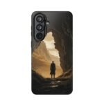 Cinematic Mountain Cave Adventure Magnetic Phone Case