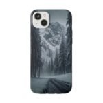 Winter Mountain Forest Scenic Phone Case