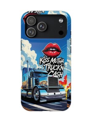 Kiss Mutha Truckin’ Assh Truck Case with Classic Semi Truck Design
