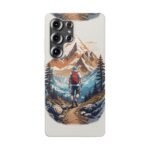 Mountain Hiking Adventure Flexi Phone Case