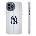 New York Yankees Pinstripe Tough Phone Case — MLB Logo Protective Phone Cover
