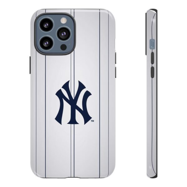 New York Yankees Pinstripe Tough Phone Case — MLB Logo Protective Phone Cover