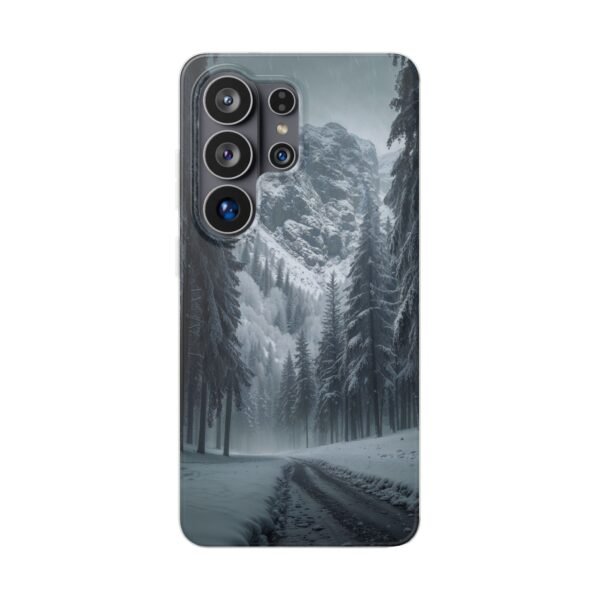 Winter Mountain Forest Scenic Phone Case