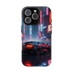 Neon Night Supercar Phone Case