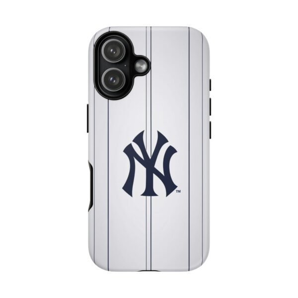 New York Yankees Pinstripe Tough Phone Case — MLB Logo Protective Phone Cover