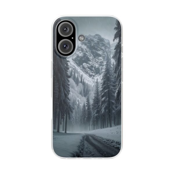 Winter Mountain Forest Scenic Phone Case