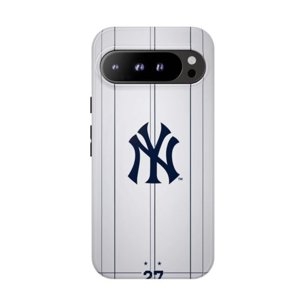New York Yankees Pinstripe Tough Phone Case — MLB Logo Protective Phone Cover