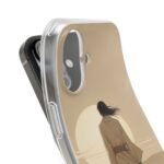 Phone Case — Desert Sunset Wanderer Clear Flexi Case