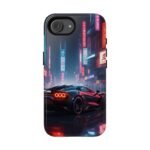Neon Night Supercar Phone Case