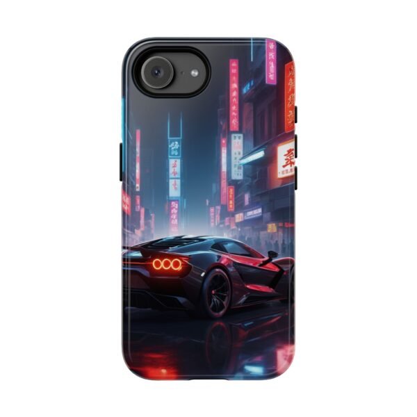Neon Night Supercar Phone Case