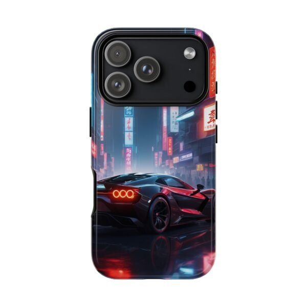 Neon Night Supercar Phone Case