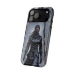Magnetic Phone Case – Mysterious Ninja Warrior in Winter Forest