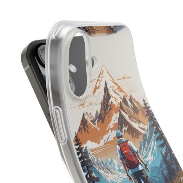 Mountain Hiking Adventure Flexi Phone Case