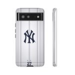 New York Yankees Pinstripe Tough Phone Case — MLB Logo Protective Phone Cover