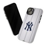 New York Yankees Pinstripe Tough Phone Case — MLB Logo Protective Phone Cover