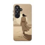 Desert Wanderer Phone Case — Sunset Silhouette iPhone Cover