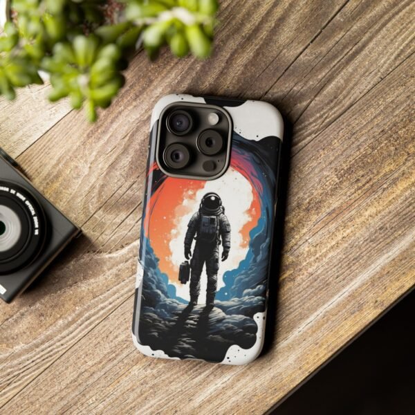 Astronaut Galaxy Phone Case — Space Explorer Tough Protective Case